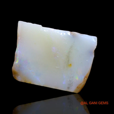 Natural Fire Opal Gemstone 5.00 Cts Loose Fancy Rough From Australia 14x10x5 mm RB-267