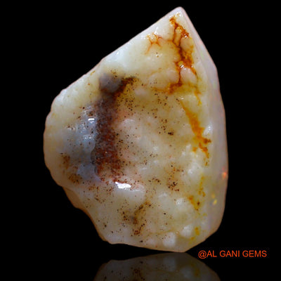 5.00 Cts Natural Australian Fire Opal Fancy Rough Loose Gemstone For Jewelry 13x12x4 mm RB-268