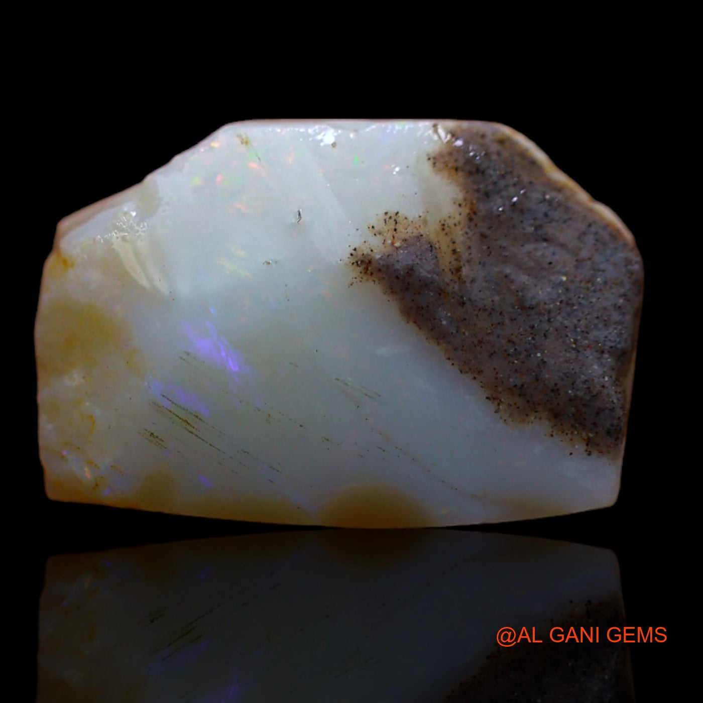 5.40 Cts Natural Australian Fire Opal Fancy Rough Loose Gemstone For Jewelry 15x10x5 mm RB-269