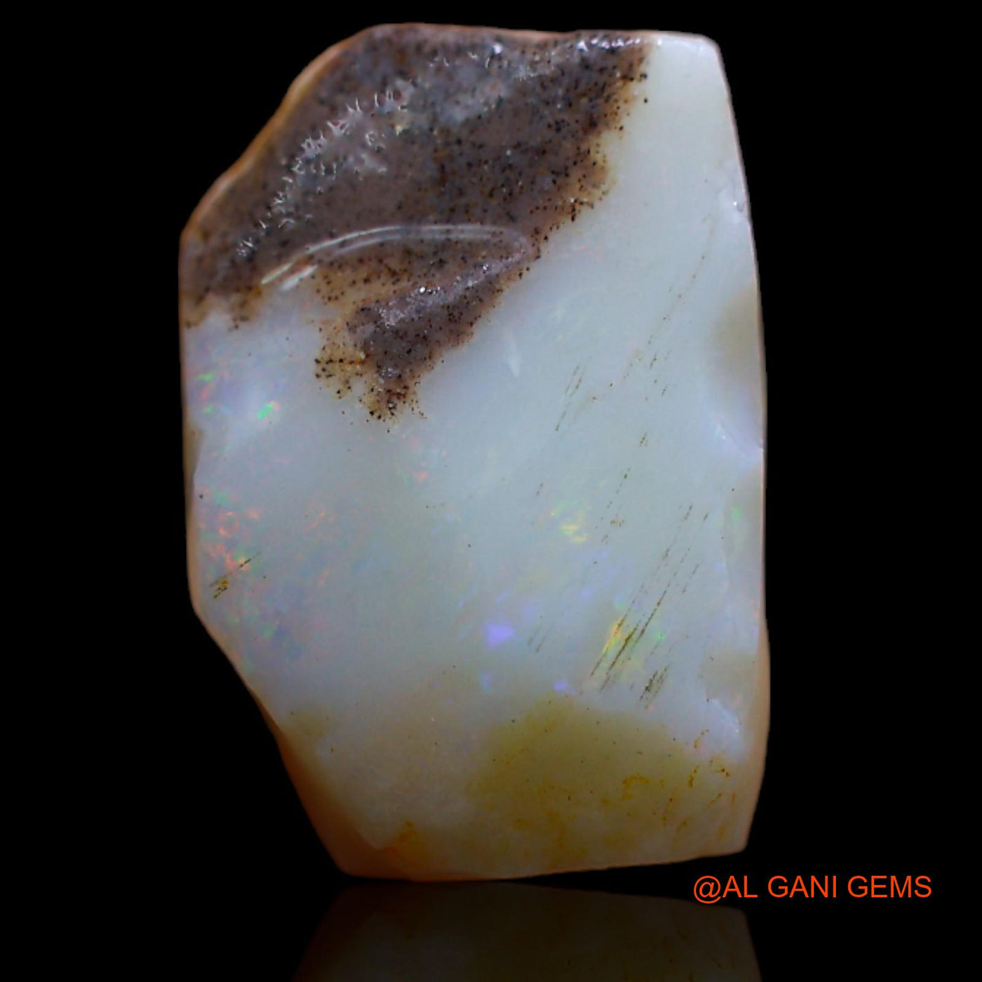 5.40 Cts Natural Australian Fire Opal Fancy Rough Loose Gemstone For Jewelry 15x10x5 mm RB-269