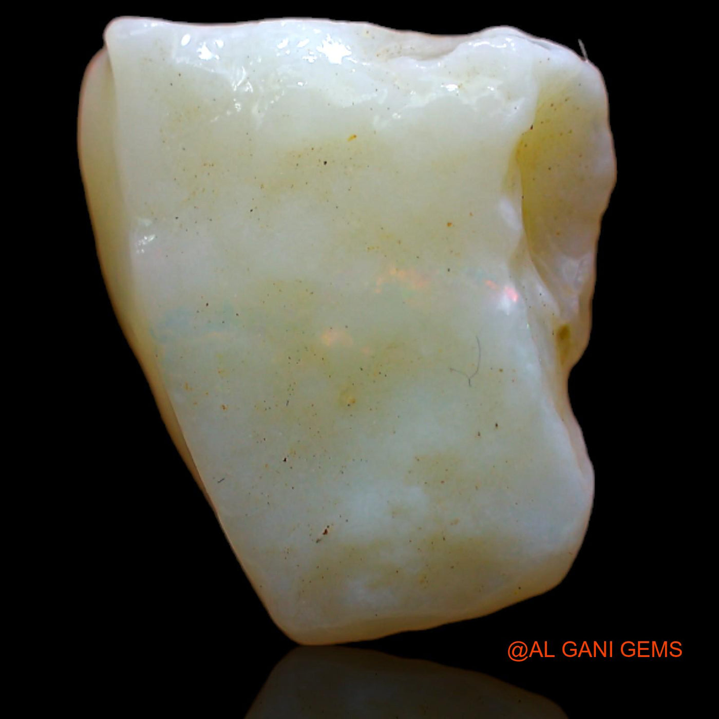 4.70 Cts Natural Australian Fire Opal Loose Gemstone Fancy Rough 14x13x4 mm RB-270