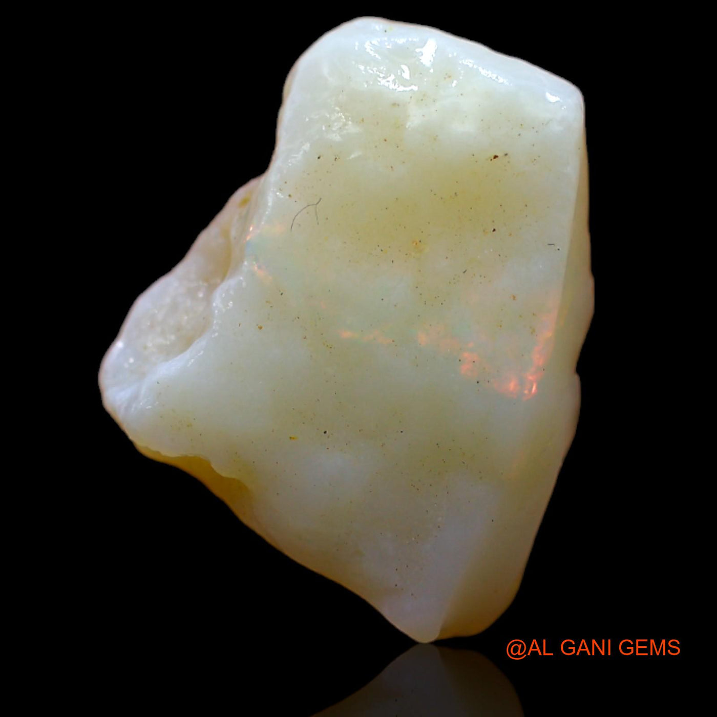 4.70 Cts Natural Australian Fire Opal Loose Gemstone Fancy Rough 14x13x4 mm RB-270