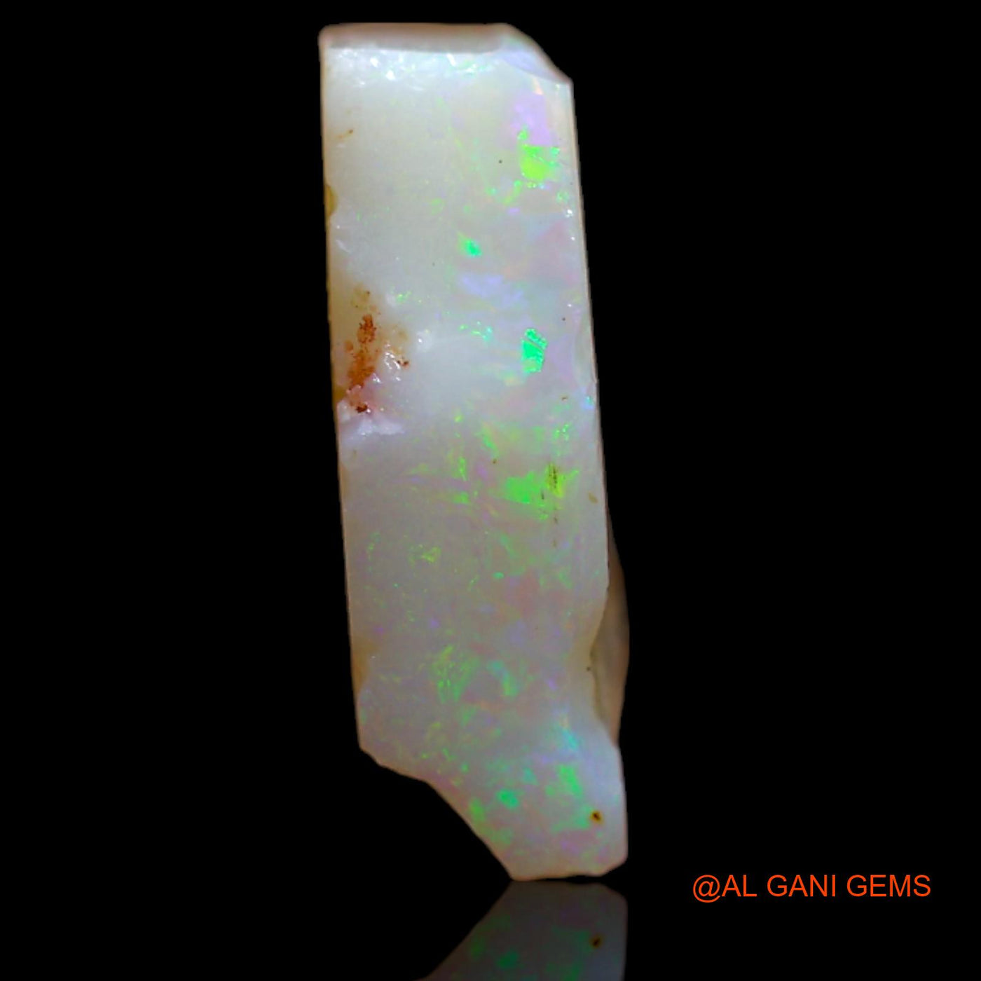 Natural Untreated Fire Opal Loose Gemstone Fancy Rough From Australia 5.00 Cts 14x10x5 mm RB-271