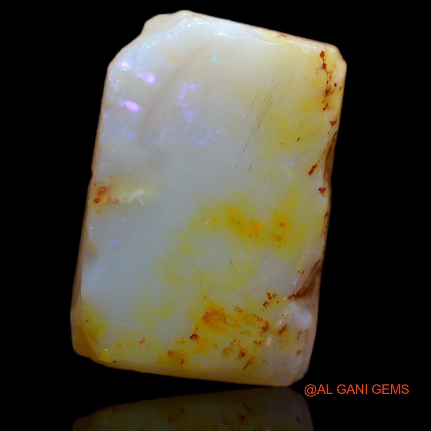 6.00 Cts Unheated Australian Fire Opal Loose Gemstone Fancy Rough Natural 14x10x5 mm RB-279