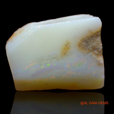 6.10 Cts Natural Australian Fire Opal Loose Gemstone Fancy Rough 13x10x6 mm RB-280