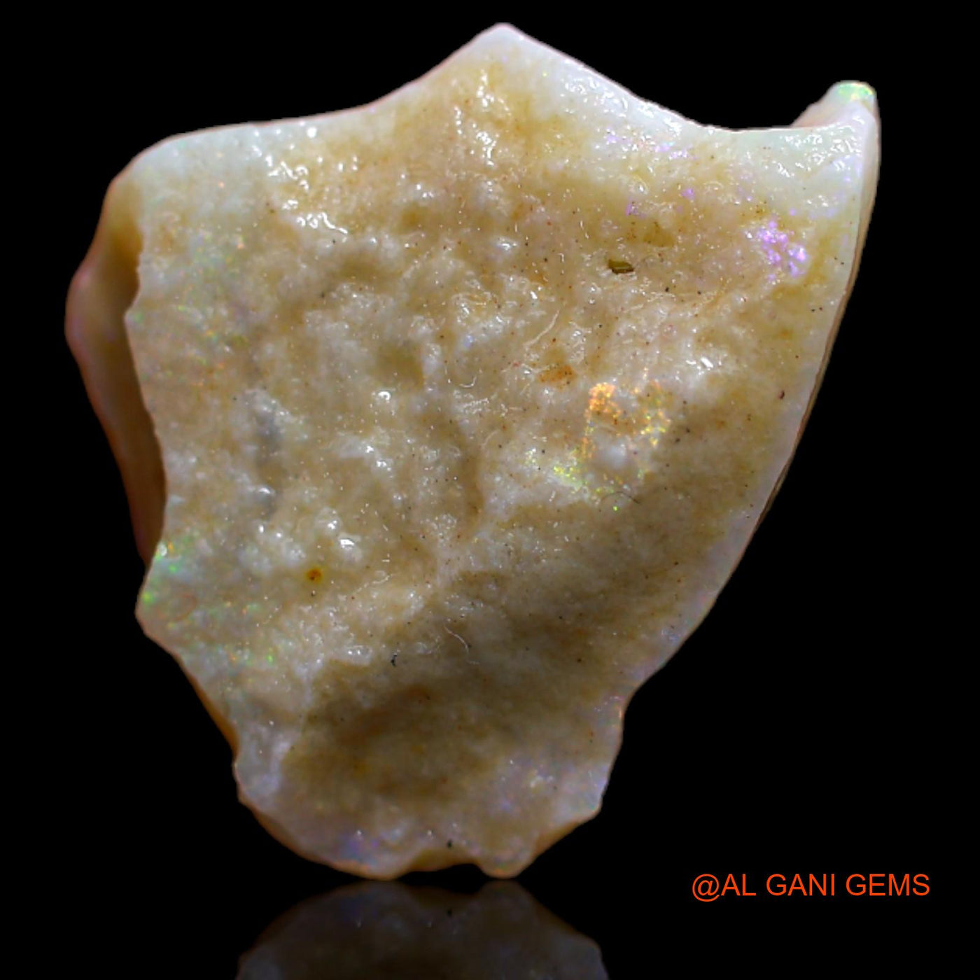 6.00 Cts Natural Australian Fire Opal Fancy Rough Loose Gemstone For Jewelry 16x15x6 mm RB-282