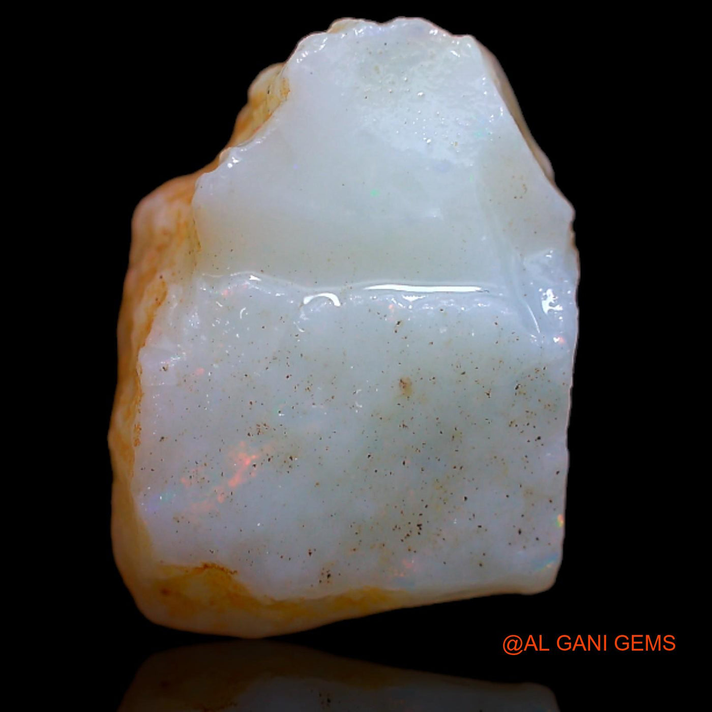 7.60 Cts Natural Australian Fire Opal Fancy Rough Loose Gemstone For Jewelry 14x11x8 mm RB-283