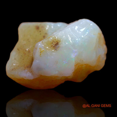 7.60 Cts Natural Australian Fire Opal Fancy Rough Loose Gemstone For Jewelry 14x11x8 mm RB-283