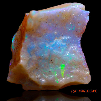 Natural Untreated Fire Opal Loose Gemstone Fancy Rough From Australia 4.00 Cts 13x12x4 mm RB-284