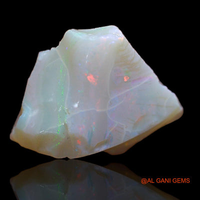 Natural Fire Opal Gemstone 5.80 Cts Loose Fancy Rough From Australia 15x14x6 mm RB-285