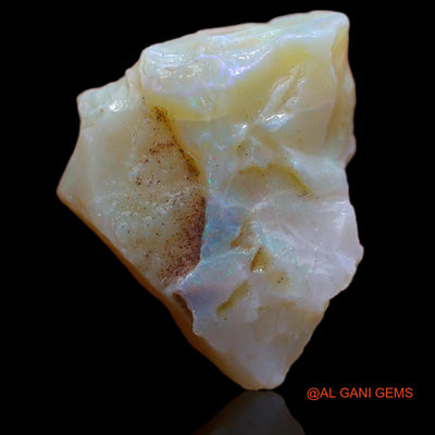 Natural Fire Opal Gemstone 5.80 Cts Loose Fancy Rough From Australia 15x14x6 mm RB-285