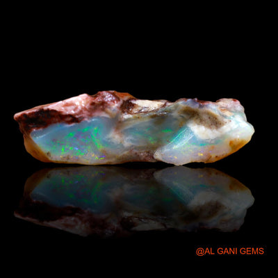 5.20 Cts Natural Australian Fire Opal Loose Gemstone Fancy Rough 22x7x6 mm RB-286
