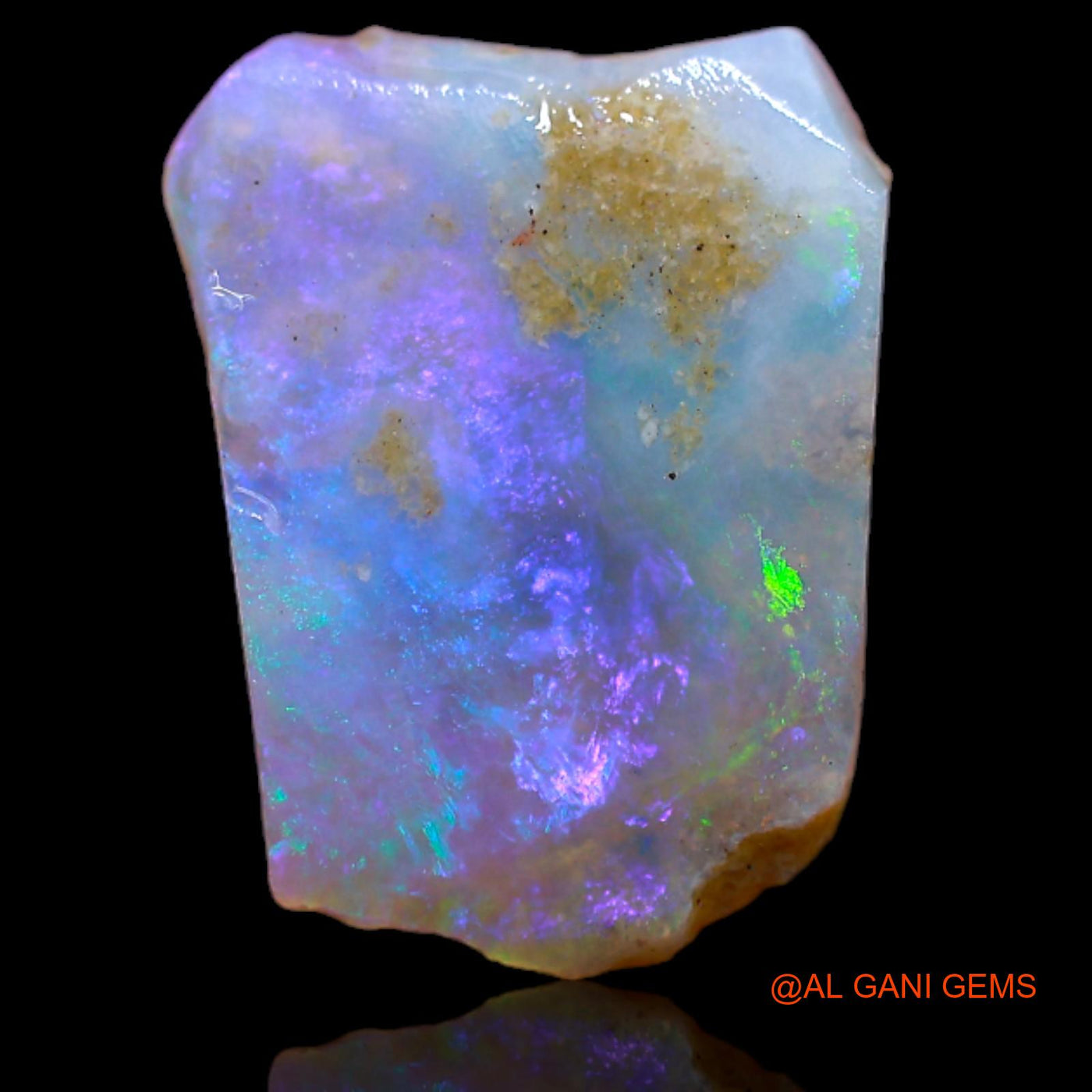 2.70 Cts Natural Australian Fire Opal Fancy Rough Loose Gemstone For Jewelry 15x11x2 mm RB-287