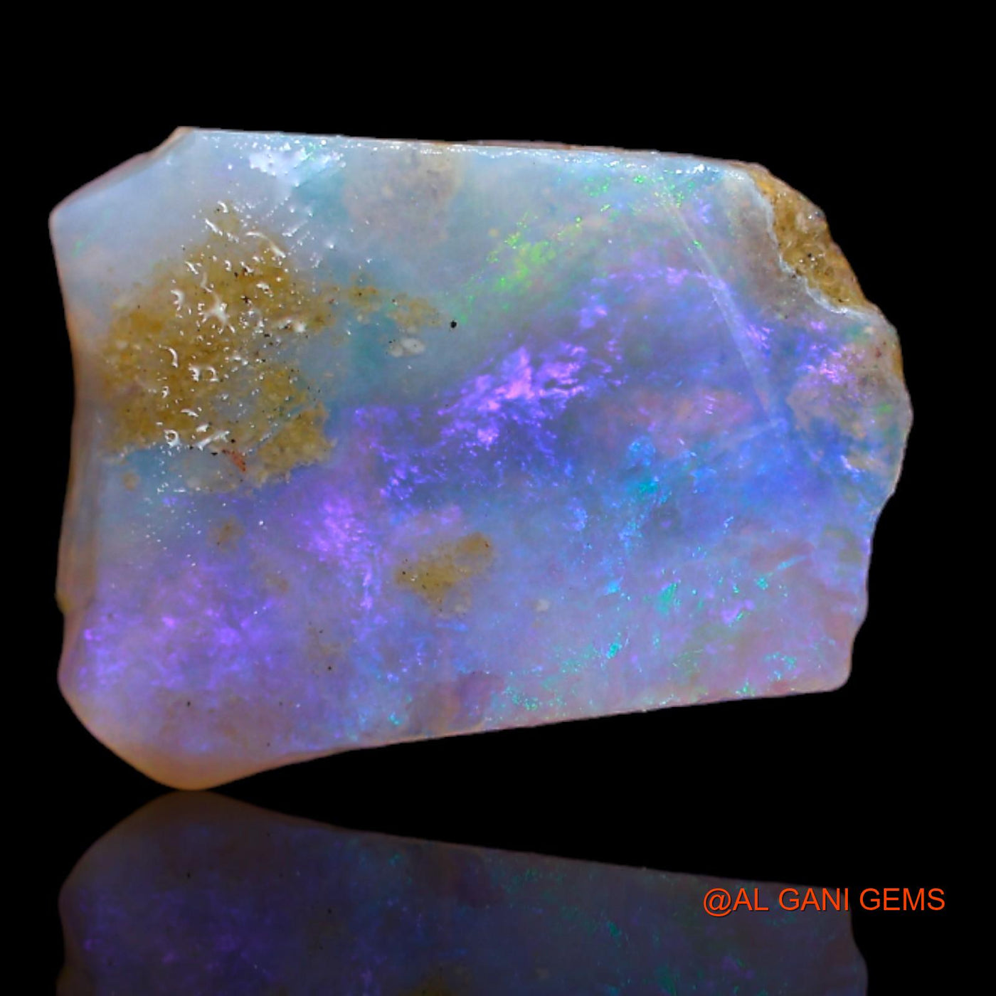 2.70 Cts Natural Australian Fire Opal Fancy Rough Loose Gemstone For Jewelry 15x11x2 mm RB-287
