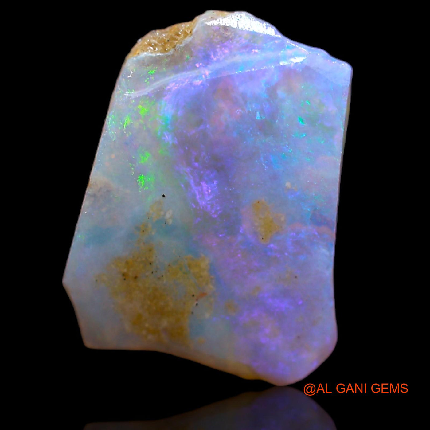 2.70 Cts Natural Australian Fire Opal Fancy Rough Loose Gemstone For Jewelry 15x11x2 mm RB-287