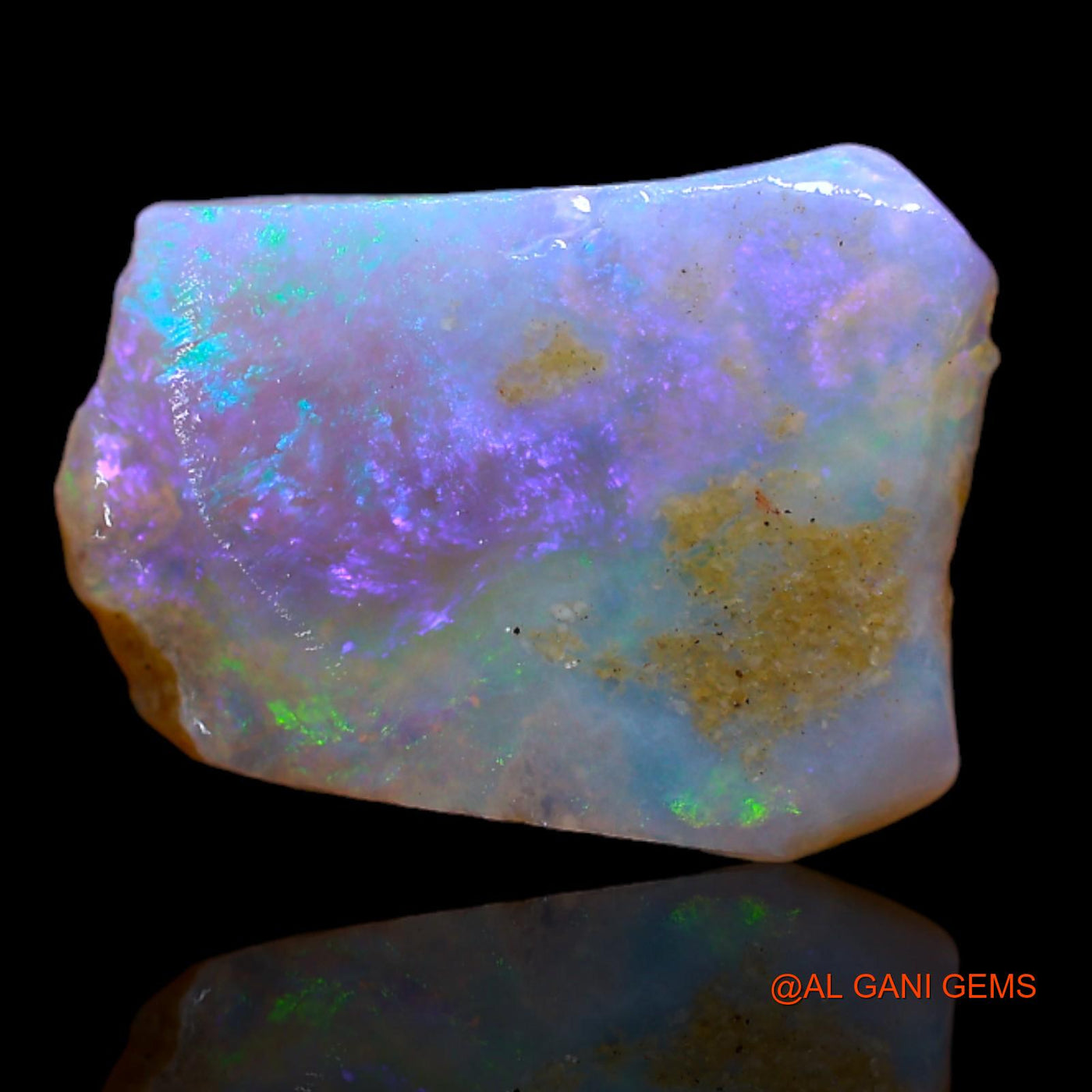 2.70 Cts Natural Australian Fire Opal Fancy Rough Loose Gemstone For Jewelry 15x11x2 mm RB-287