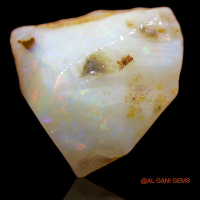 Natural Untreated Fire Opal Loose Gemstone Fancy Rough From Australia 6.70 Cts 13x13x7 mm RB-293
