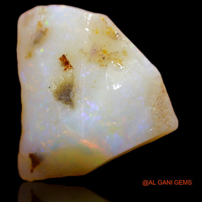 Natural Untreated Fire Opal Loose Gemstone Fancy Rough From Australia 6.70 Cts 13x13x7 mm RB-293