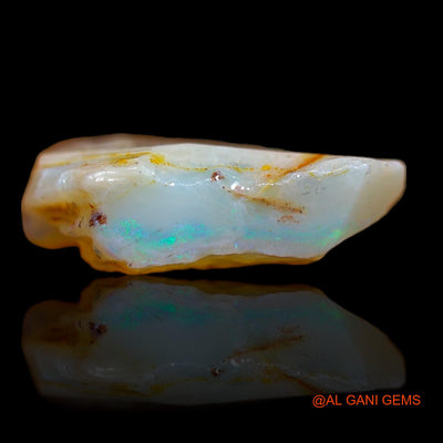 Natural Untreated Fire Opal Loose Gemstone Fancy Rough From Australia 5.70 Cts 15x10x5 mm RB-296