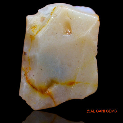 Natural Untreated Fire Opal Loose Gemstone Fancy Rough From Australia 5.70 Cts 15x10x5 mm RB-296