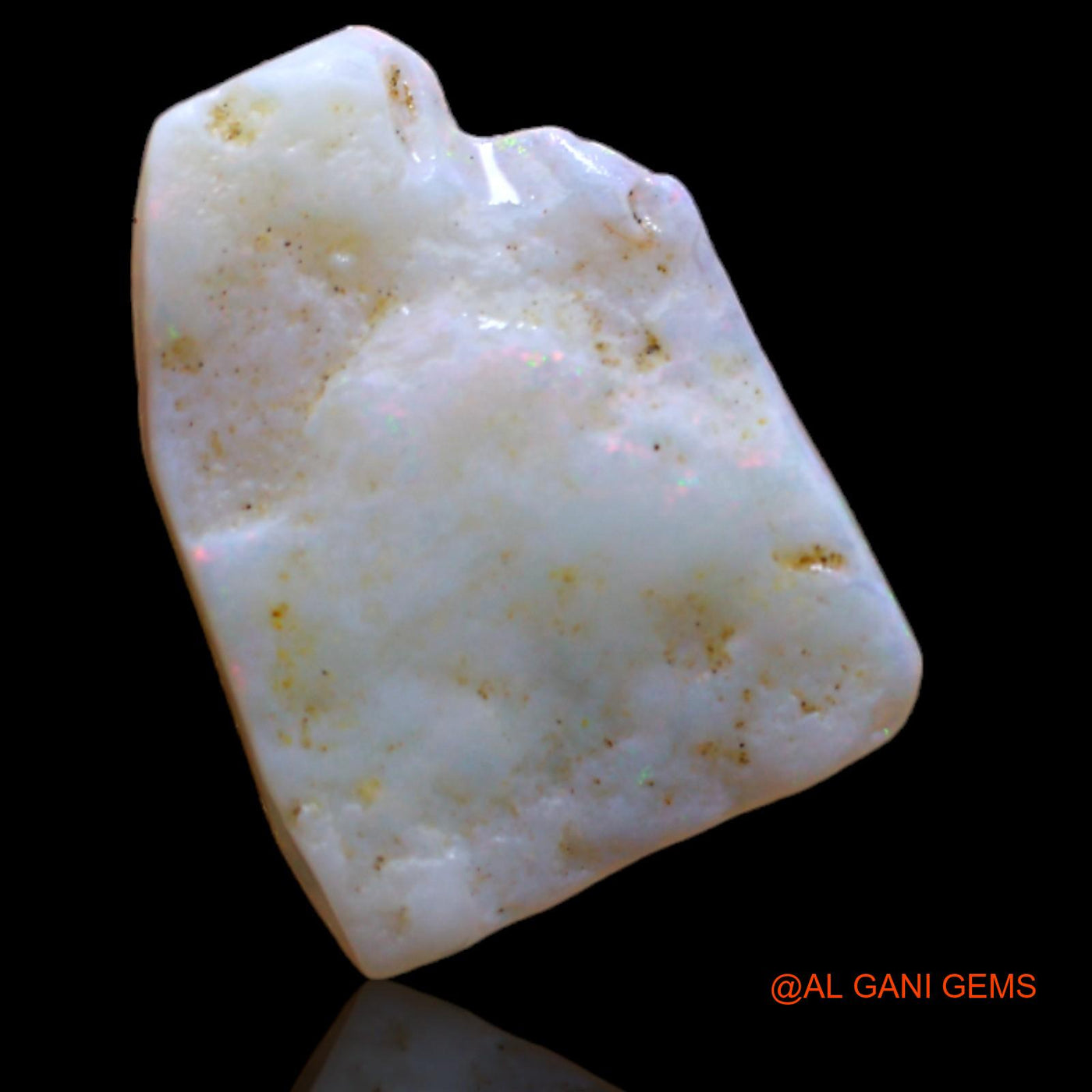 2.00 Cts Natural Australian Fire Opal Fancy Rough Loose Gemstone For Jewelry 14x11x1 mm RB-29