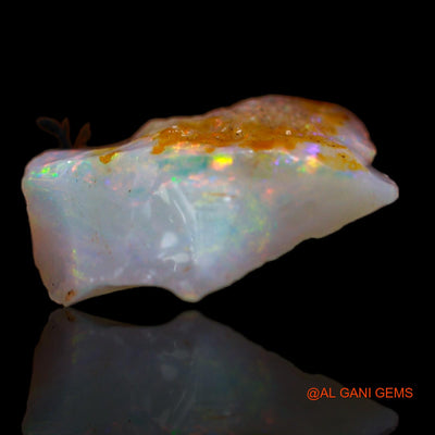 2.45 Cts Unheated Australian Fire Opal Loose Gemstone Fancy Rough Natural 11x9x4 mm RB-2