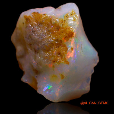 2.45 Cts Unheated Australian Fire Opal Loose Gemstone Fancy Rough Natural 11x9x4 mm RB-2