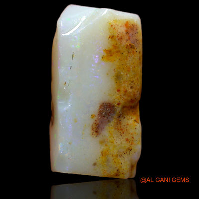 Natural Fire Opal Gemstone 4.40 Cts Loose Fancy Rough From Australia 16x8x4 mm RB-302