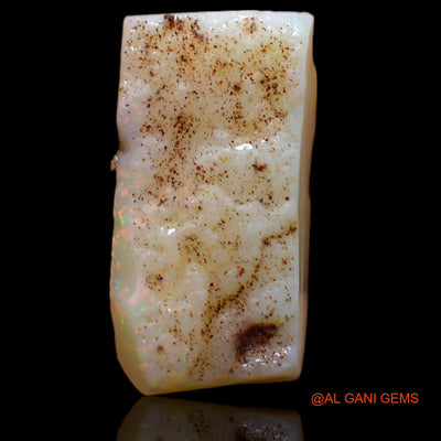 Natural Fire Opal Gemstone 4.40 Cts Loose Fancy Rough From Australia 16x8x4 mm RB-302