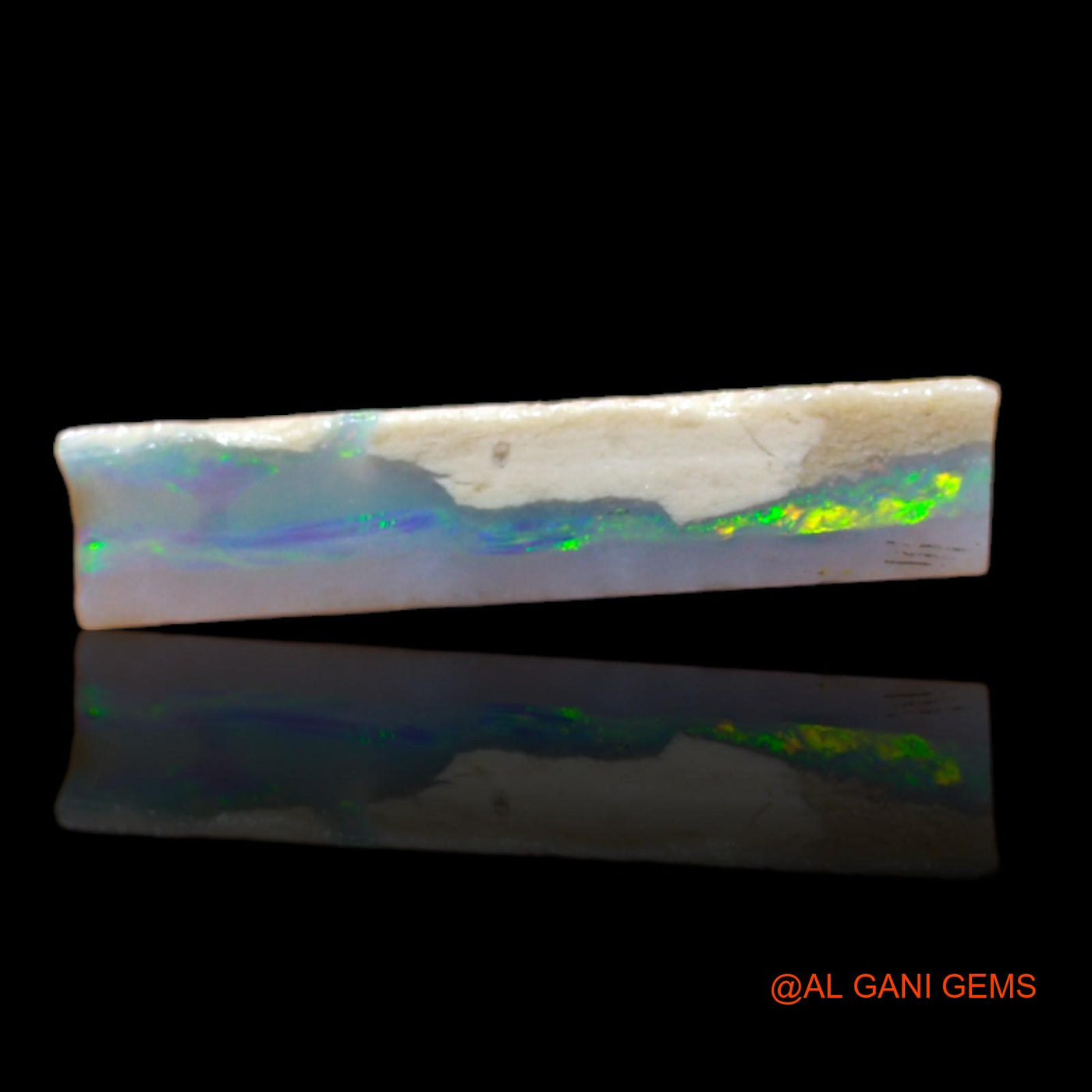 Natural Untreated Fire Opal Loose Gemstone Fancy Rough From Australia 4.40 Cts 17x8x3 mm RB-303