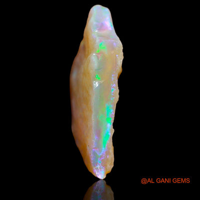 3.60 Cts Natural Australian Fire Opal Fancy Rough Loose Gemstone For Jewelry 15x14x3 mm RB-304