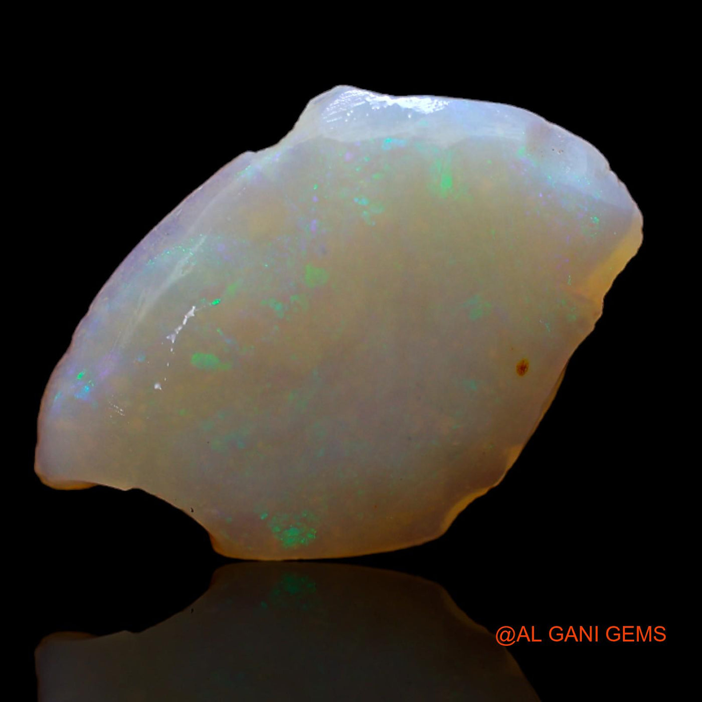 3.50 Cts Unheated Australian Fire Opal Loose Gemstone Fancy Rough Natural 16x12x2 mm RB-305
