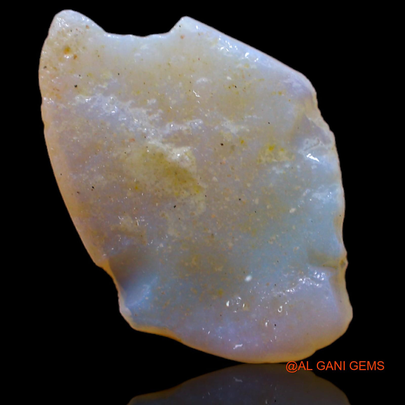 3.50 Cts Unheated Australian Fire Opal Loose Gemstone Fancy Rough Natural 16x12x2 mm RB-305