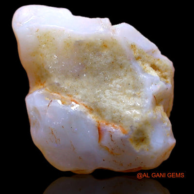 6.00 Cts Natural Australian Fire Opal Loose Gemstone Fancy Rough 18x14x6 mm RB-307