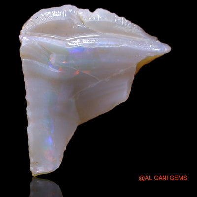 Natural Fire Opal Gemstone 3.70 Cts Loose Fancy Rough From Australia 17x15x5 mm RB-309