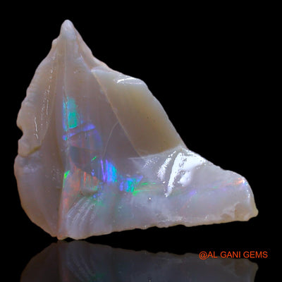 Natural Fire Opal Gemstone 3.70 Cts Loose Fancy Rough From Australia 17x15x5 mm RB-309