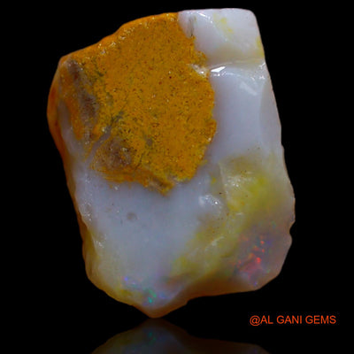 4.30 Cts Natural Australian Fire Opal Loose Gemstone Fancy Rough 14x11x3 mm RB-30