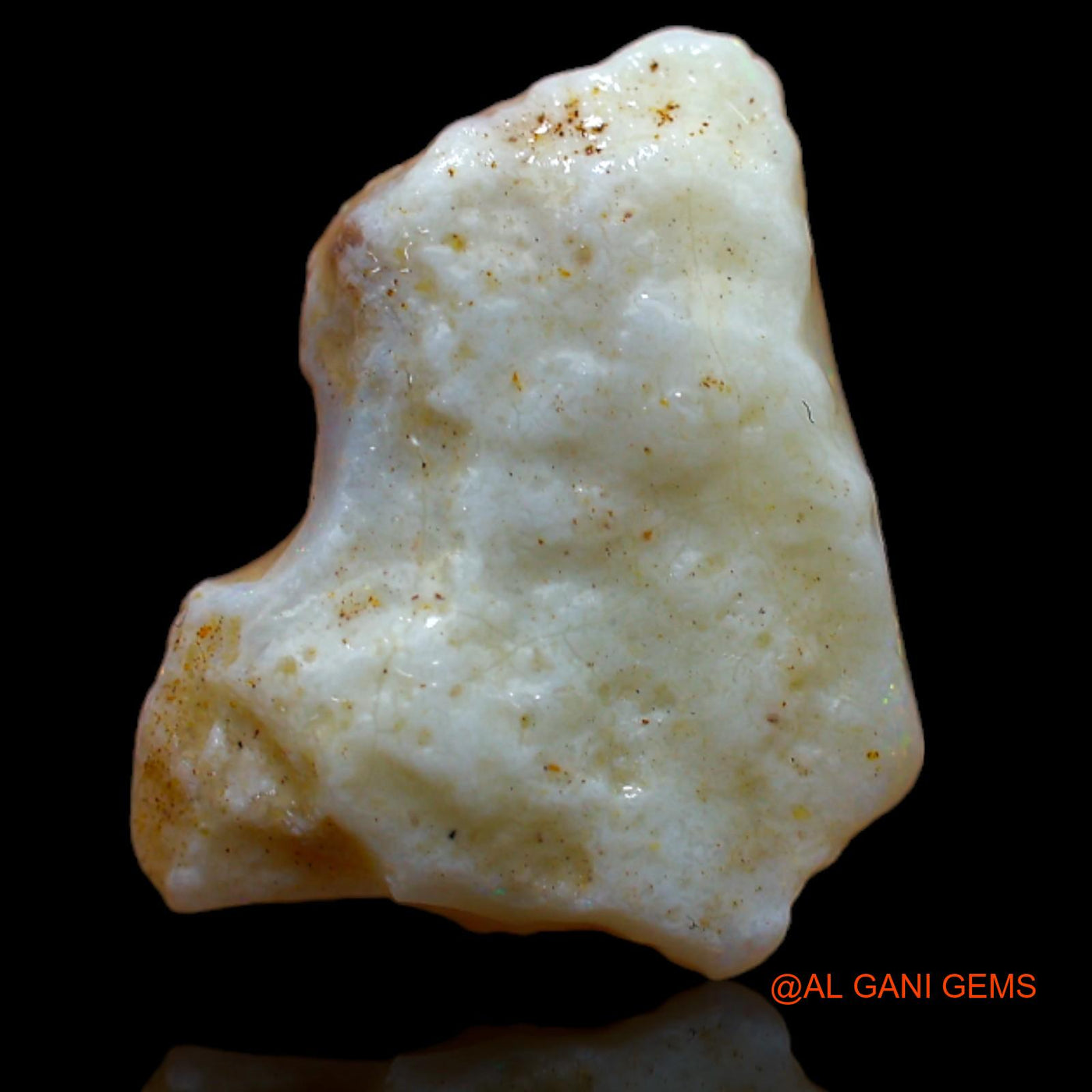 4.40 Cts Natural Australian Fire Opal Loose Gemstone Fancy Rough 15x13x4 mm RB-310