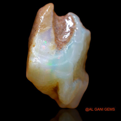 7.70 Cts Natural Australian Fire Opal Loose Gemstone Fancy Rough 16x15x9 mm RB-311