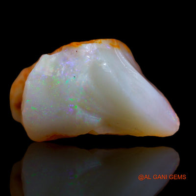7.70 Cts Natural Australian Fire Opal Loose Gemstone Fancy Rough 17x11x8 mm RB-315