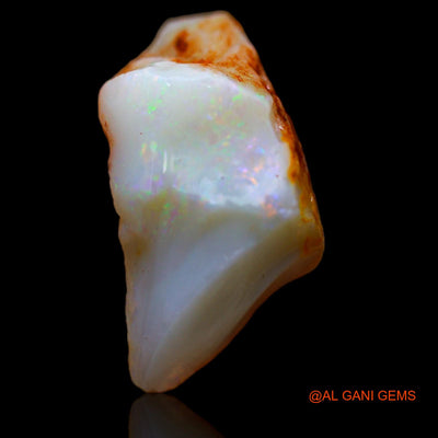 7.70 Cts Natural Australian Fire Opal Loose Gemstone Fancy Rough 17x11x8 mm RB-315