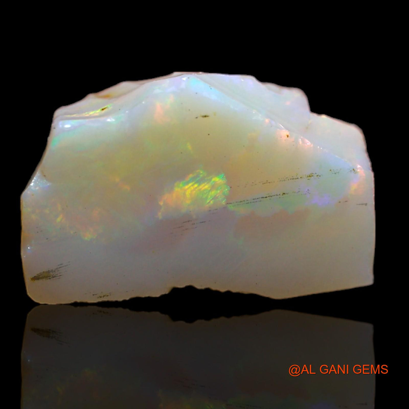 5.75 Cts Natural Australian Fire Opal Fancy Rough Loose Gemstone For Jewelry 14x10x5 mm RB-31