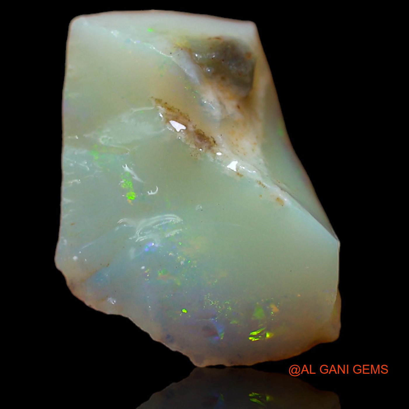 6.00 Cts Natural Australian Fire Opal Loose Gemstone Fancy Rough 16x11x7 mm RB-328