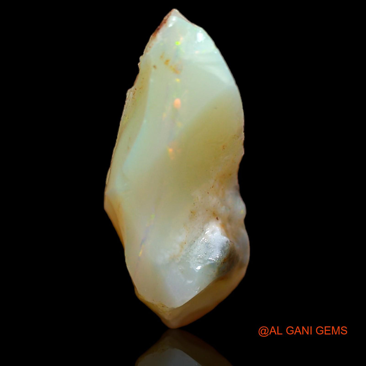 6.00 Cts Natural Australian Fire Opal Loose Gemstone Fancy Rough 16x11x7 mm RB-328