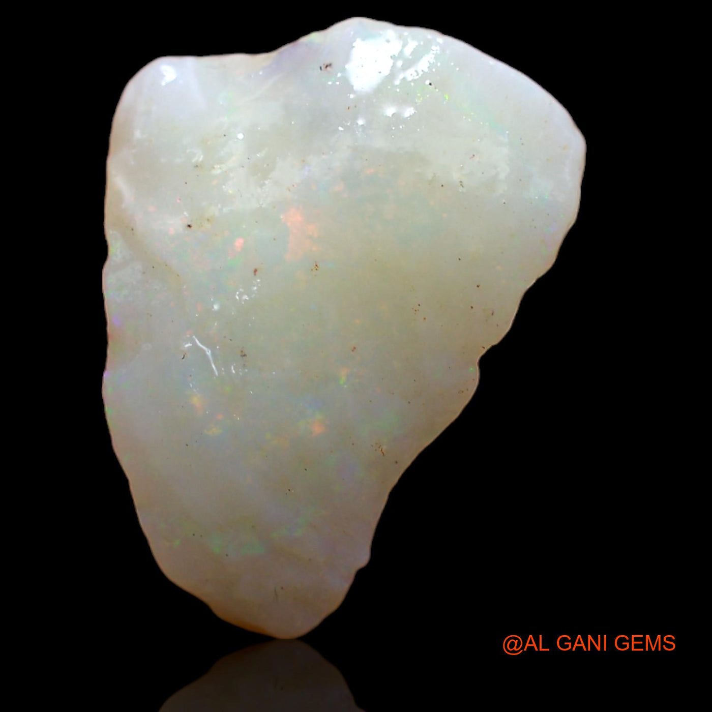 Natural Fire Opal Gemstone 4.50 Cts Loose Fancy Rough From Australia 17x13x4 mm RB-329