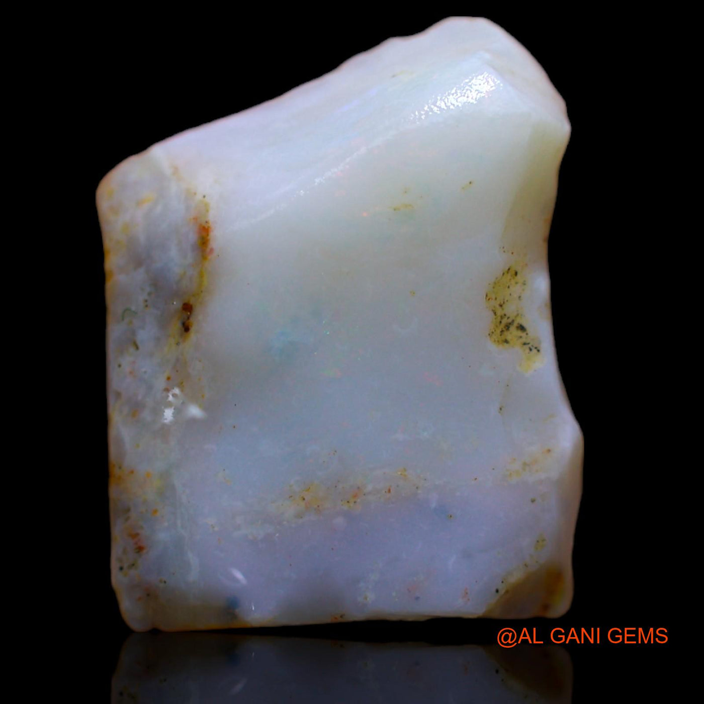 7.40 Cts Natural Australian Fire Opal Loose Gemstone Fancy Rough 15x12x5 mm RB-330