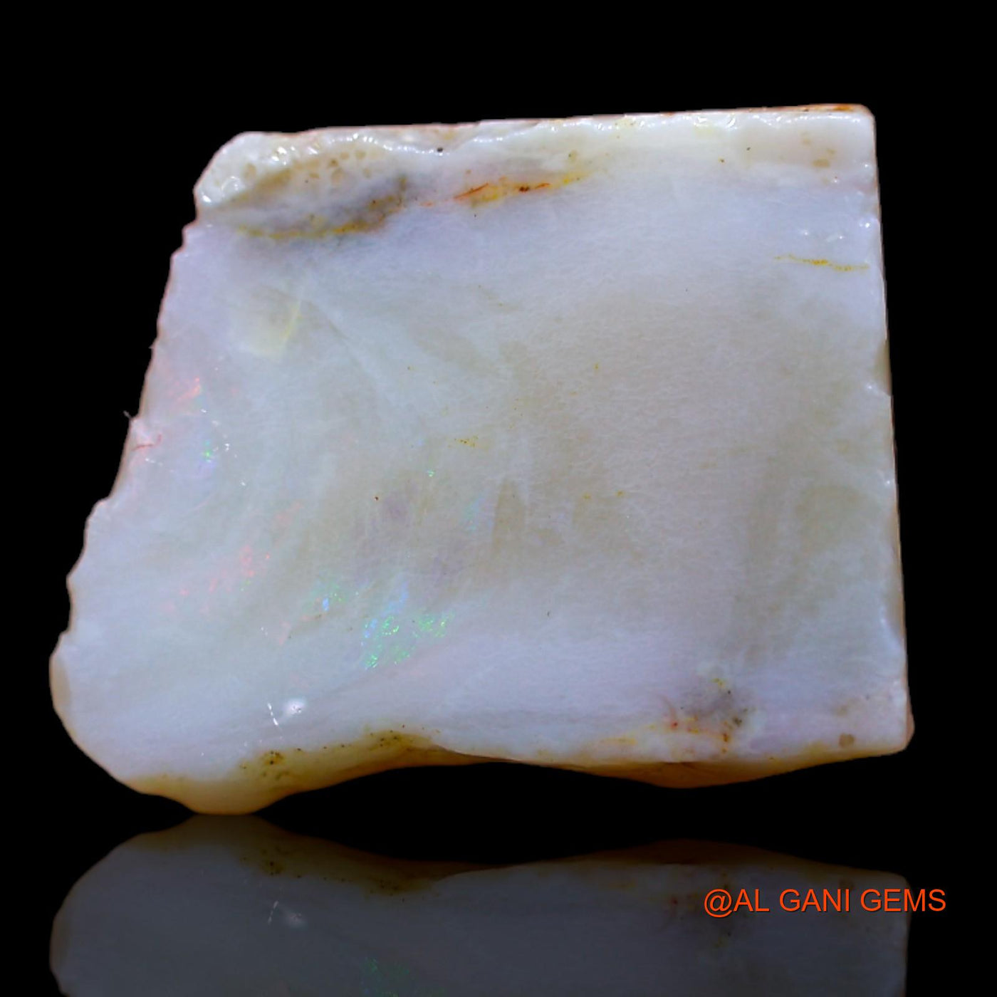 7.40 Cts Natural Australian Fire Opal Loose Gemstone Fancy Rough 15x12x5 mm RB-330