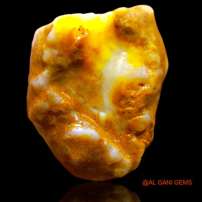 7.00 Cts Natural Australian Fire Opal Loose Gemstone Fancy Rough 15x13x6 mm RB-332