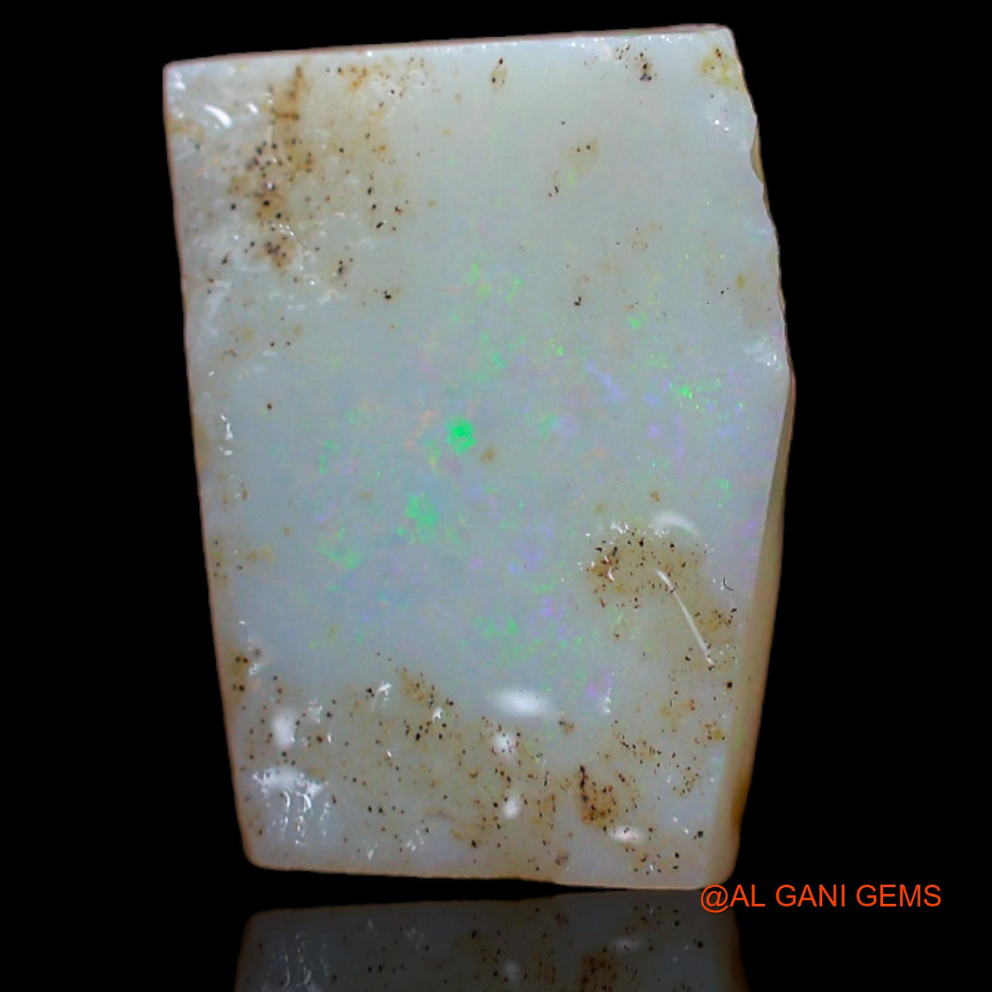 5.20 Cts Natural Australian Fire Opal Loose Gemstone Fancy Rough 16x11x4 mm RB-334