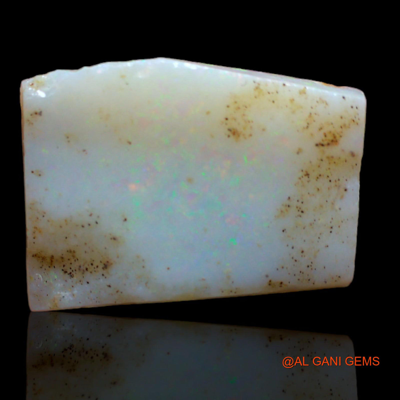 5.20 Cts Natural Australian Fire Opal Loose Gemstone Fancy Rough 16x11x4 mm RB-334